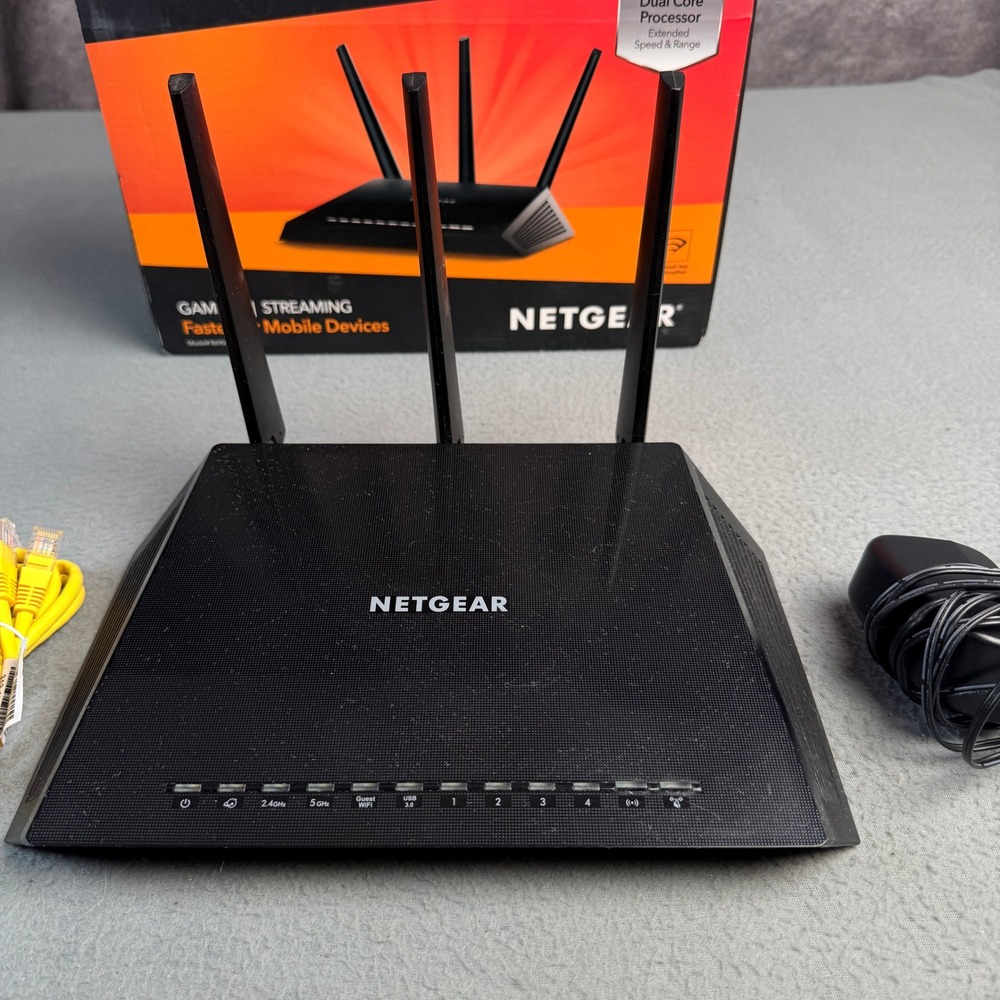 Netgear Nighthawk AC1900 Smart WiFi Router R6900v2 Dual Band Gaming Streaming - Picture 4 of 10